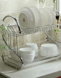 2 Tier Dish Drainer